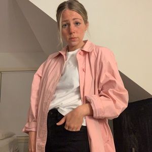 Ralph Lauren pink trench